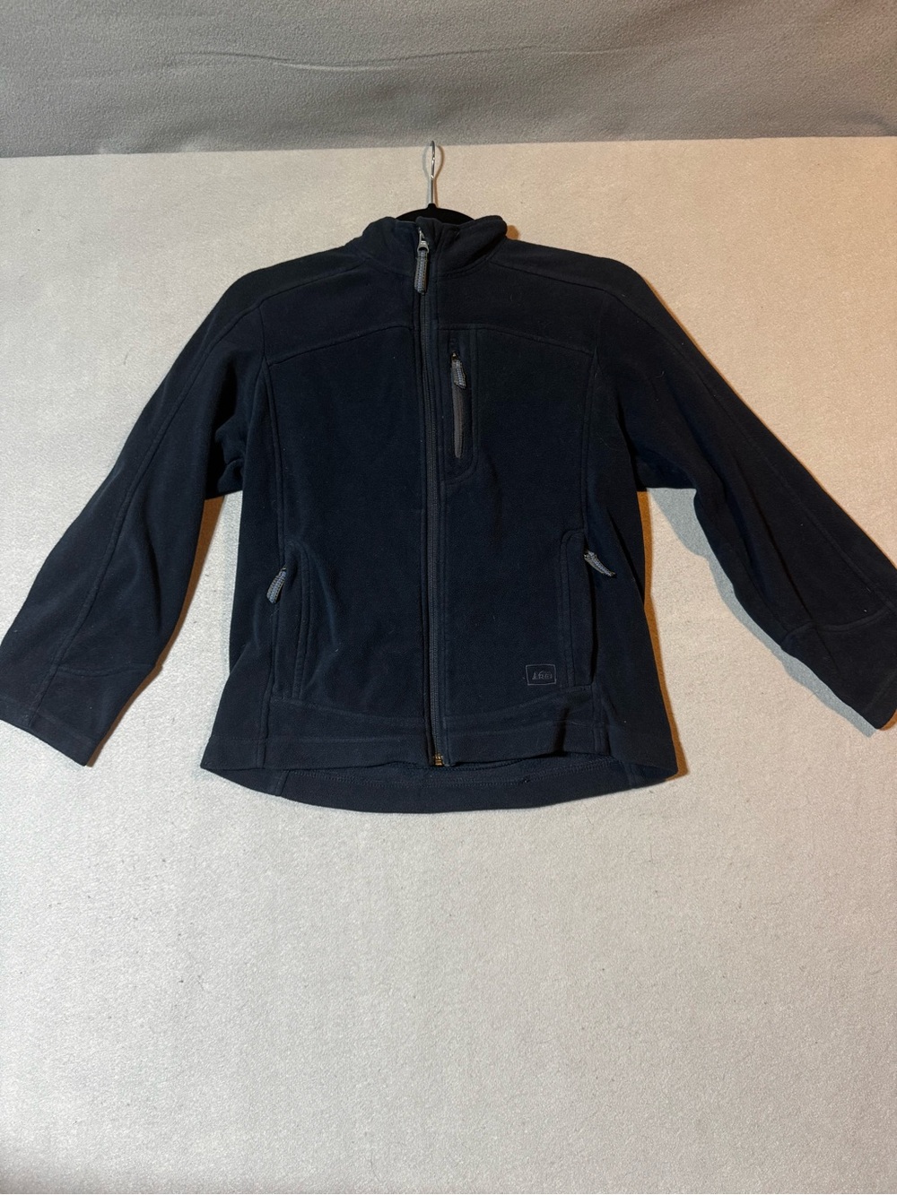 REI Black Kids Fleece Jacket